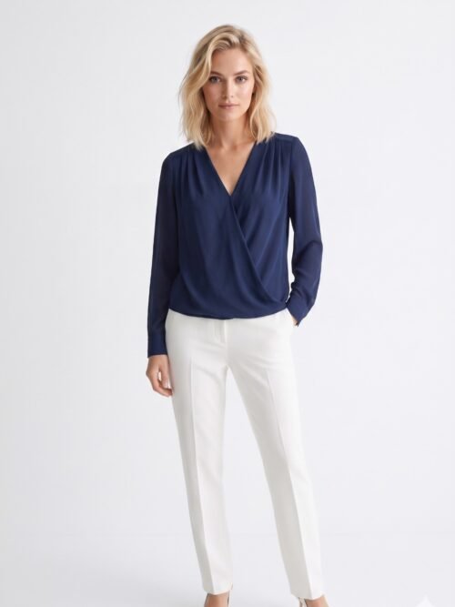 BLUSA GASA CRUZADA