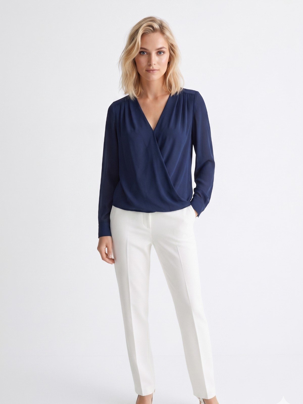 BLUSA GASA CRUZADA
