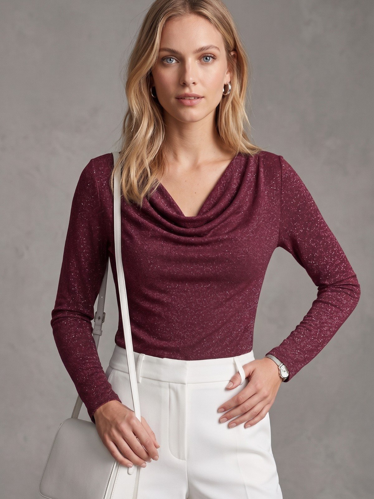 BLUSA DRAPEADA LARGA - Image 4