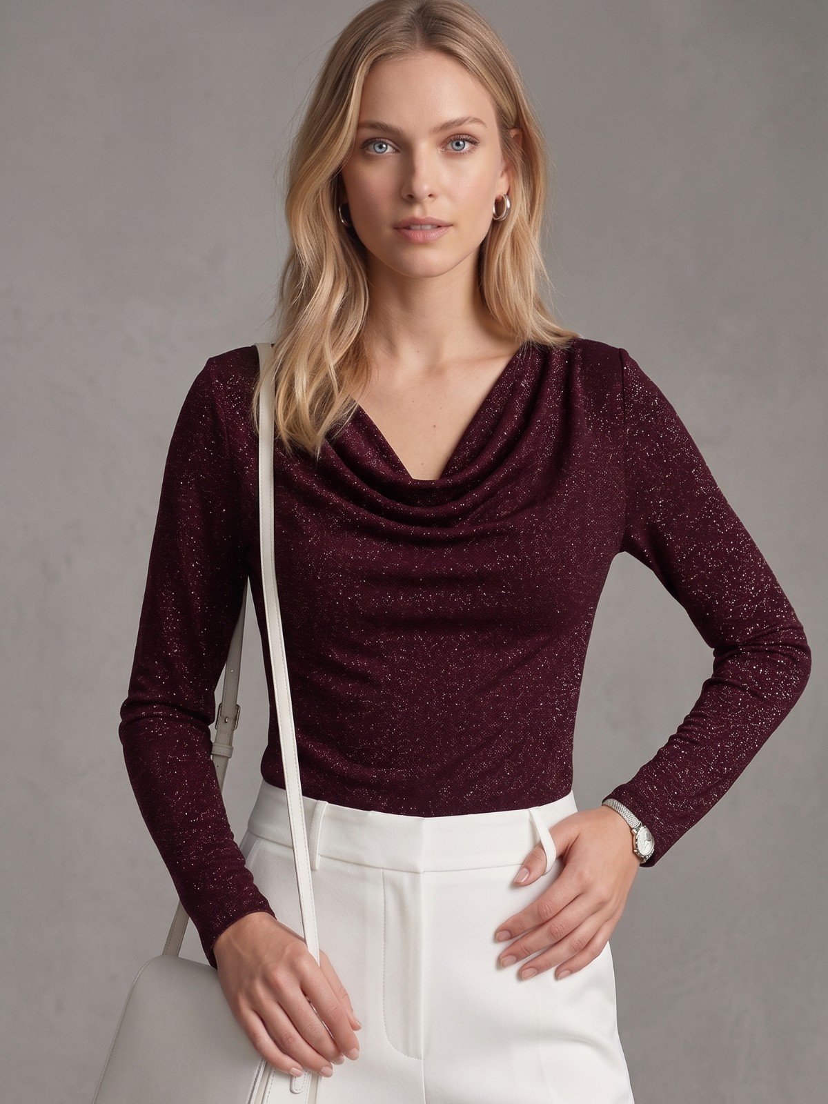 BLUSA DRAPEADA LARGA - Image 6