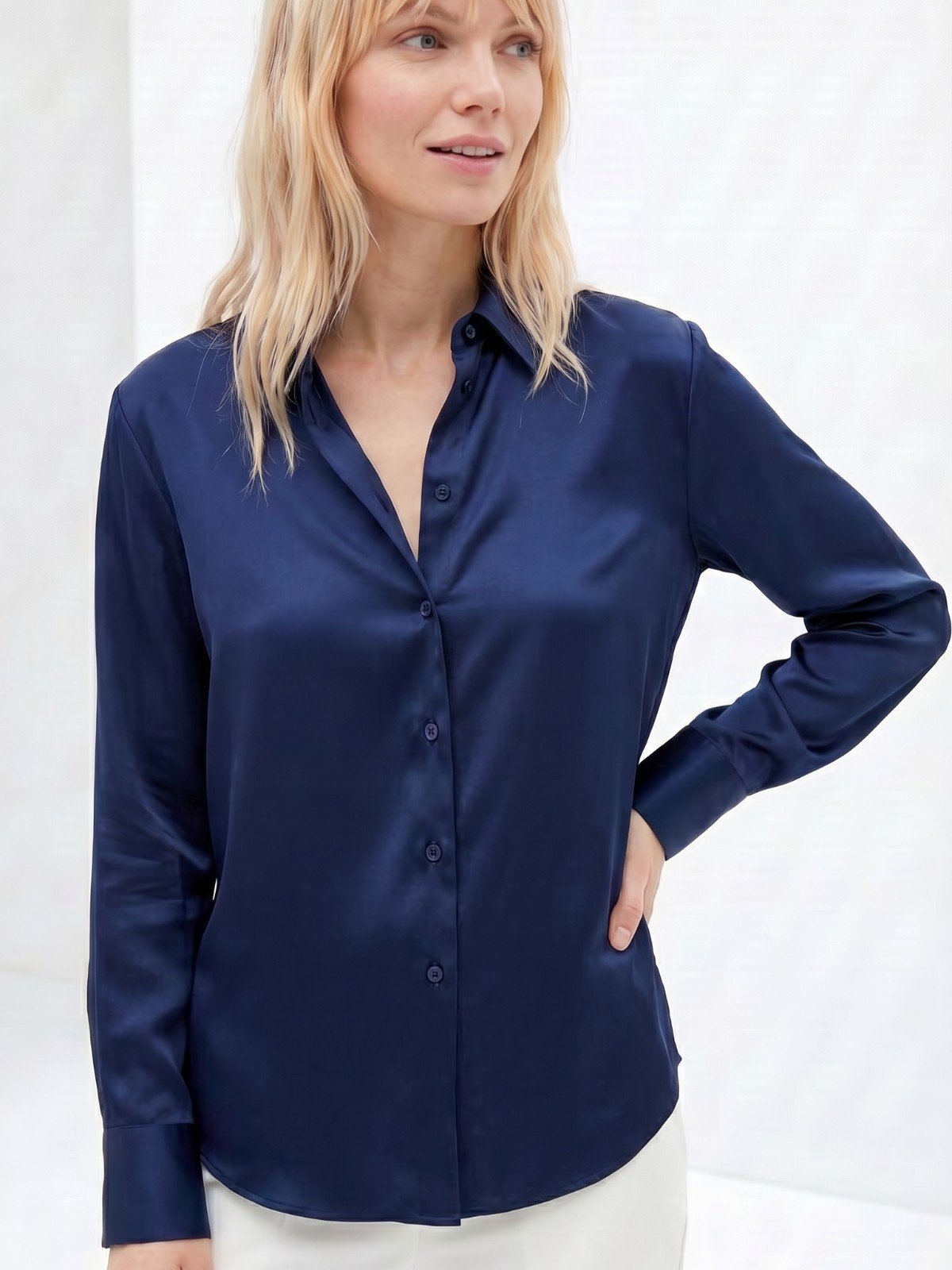 BLUSA CAMISA SATINADA - Image 7