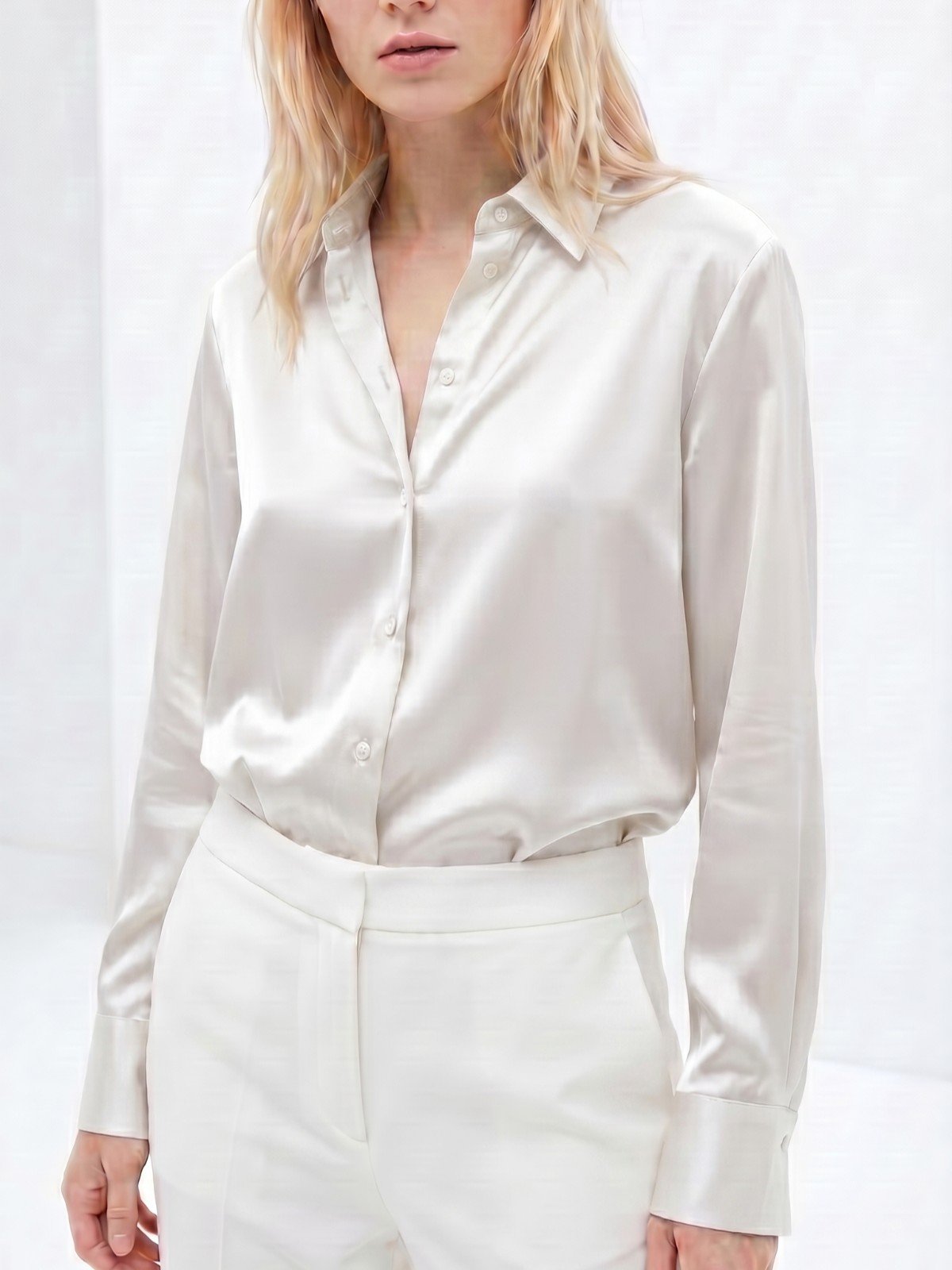 BLUSA CAMISA SATINADA - Image 5
