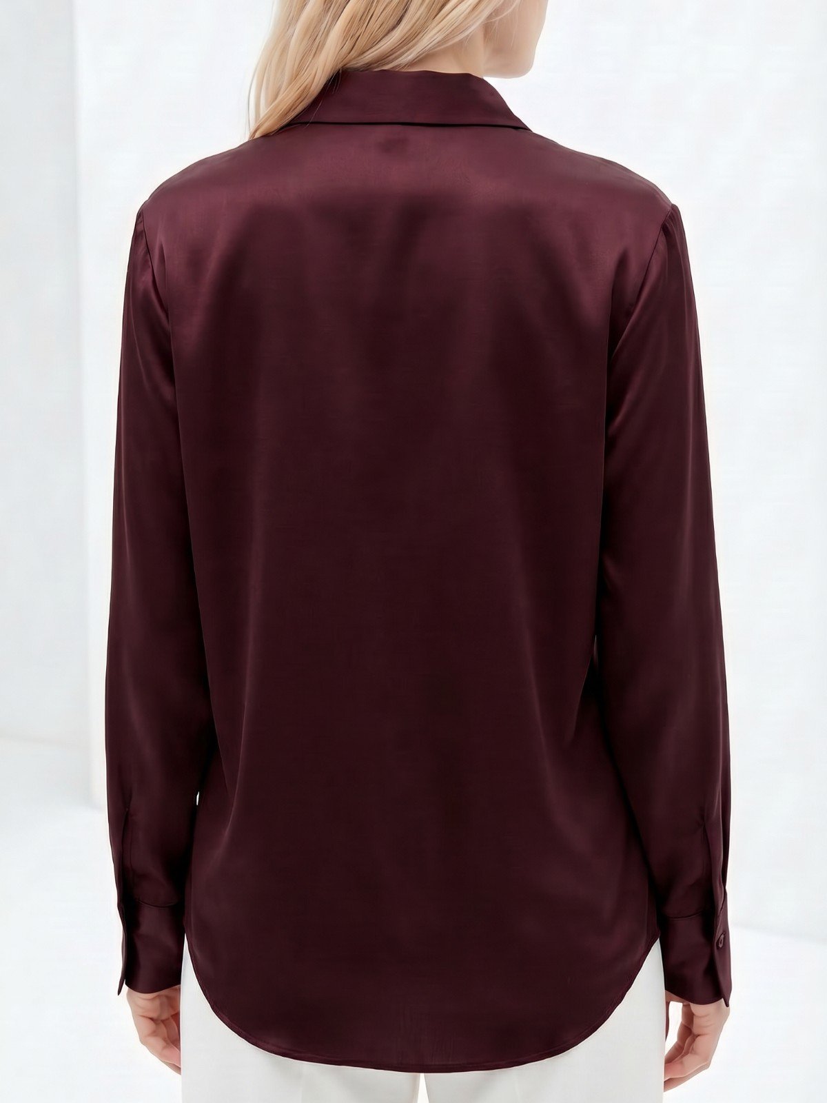 BLUSA CAMISA SATINADA - Image 4