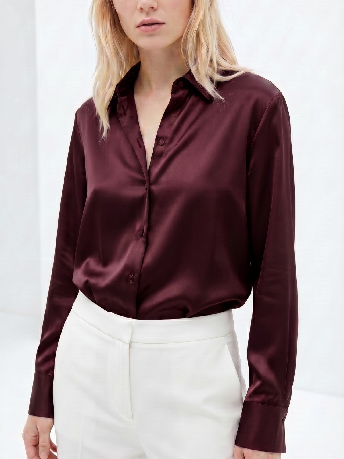 BLUSA CAMISA SATINADA - Image 3