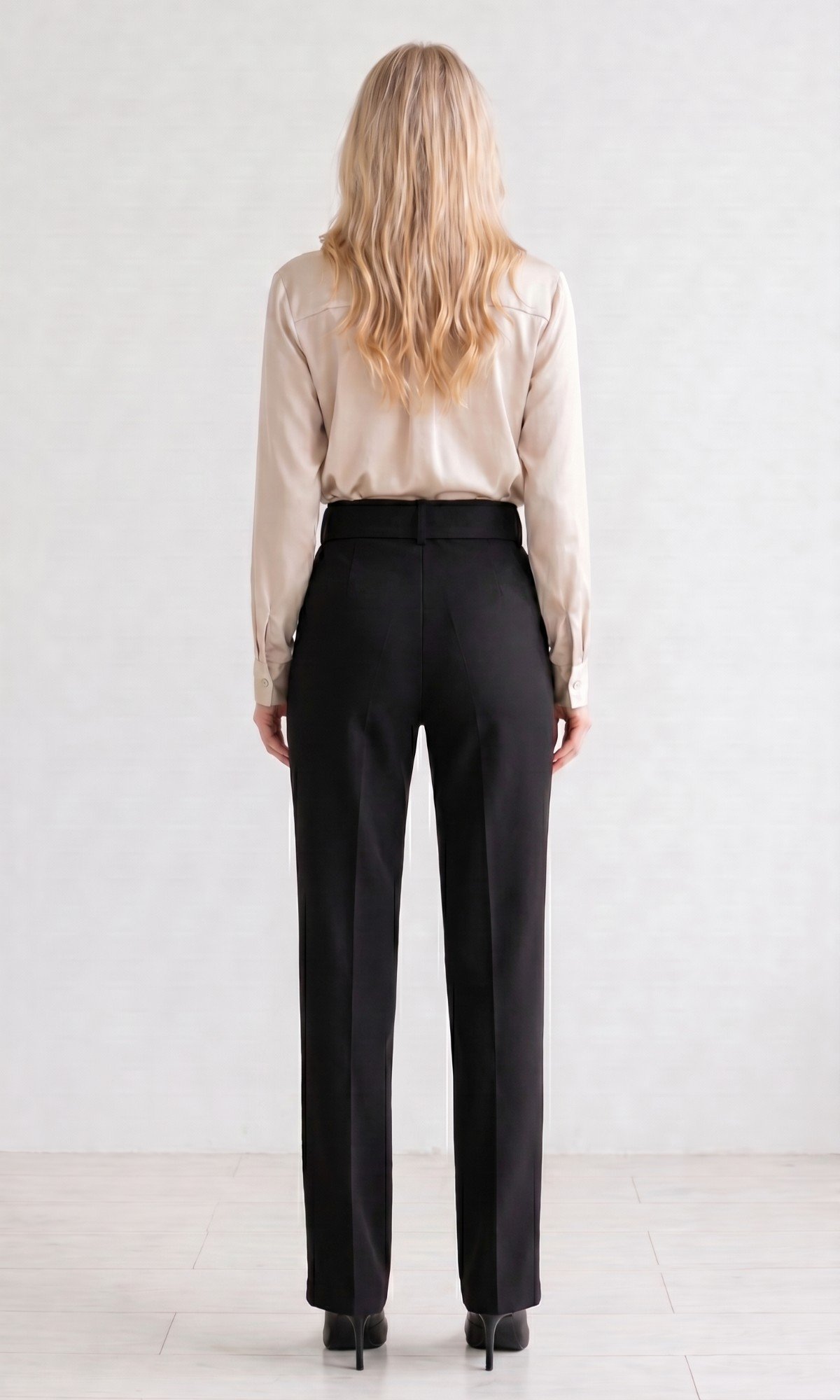 PANTALON RECTO CON CINTURON - Image 2