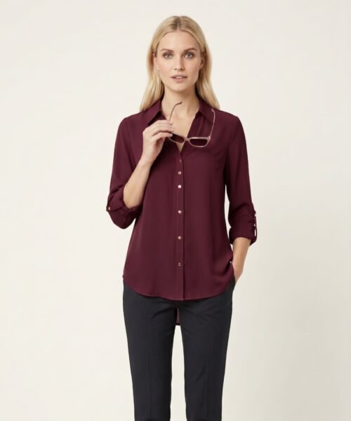 BLUSA CAMISA SEDA