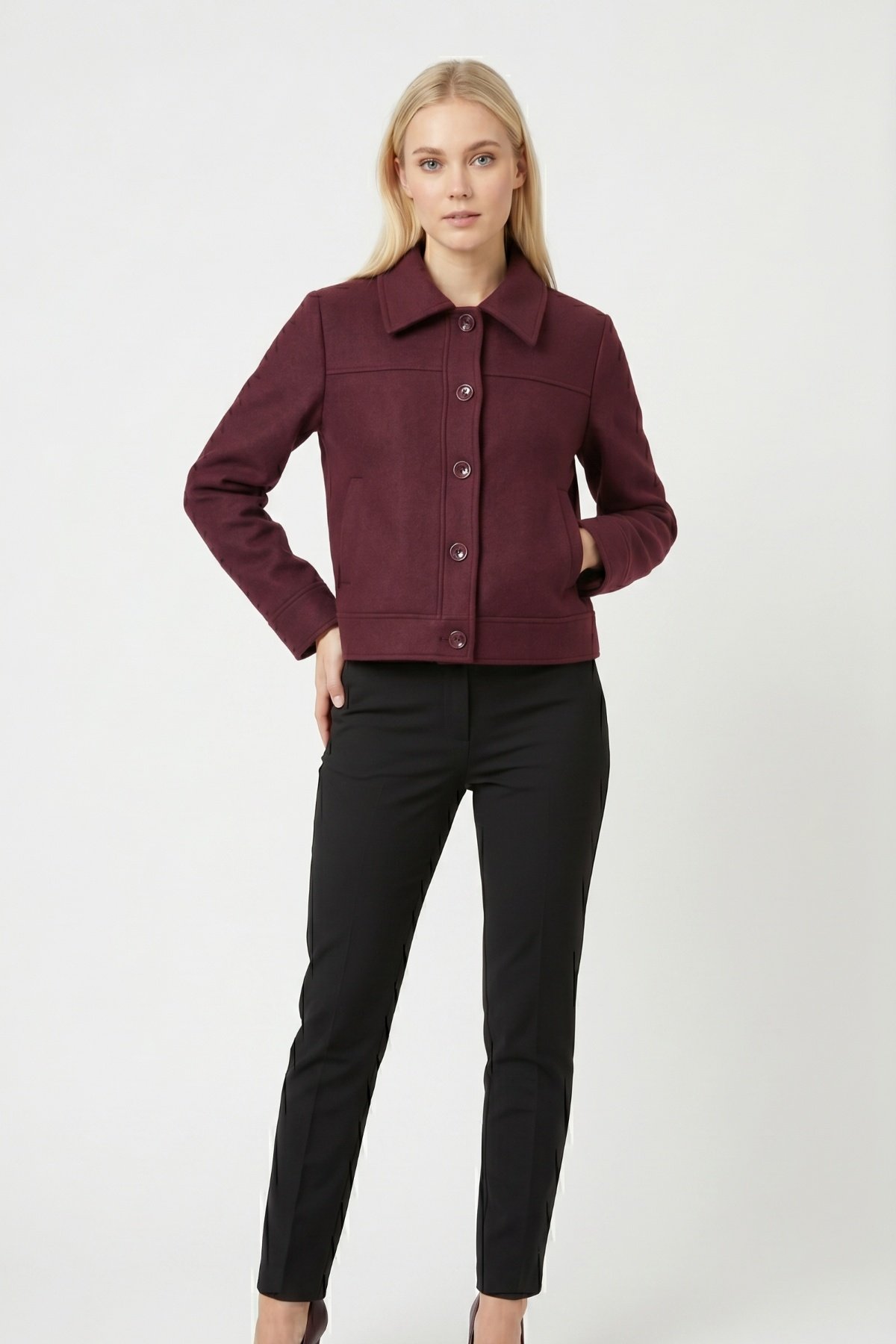 CHAQUETA CORTA DE PAÑO
