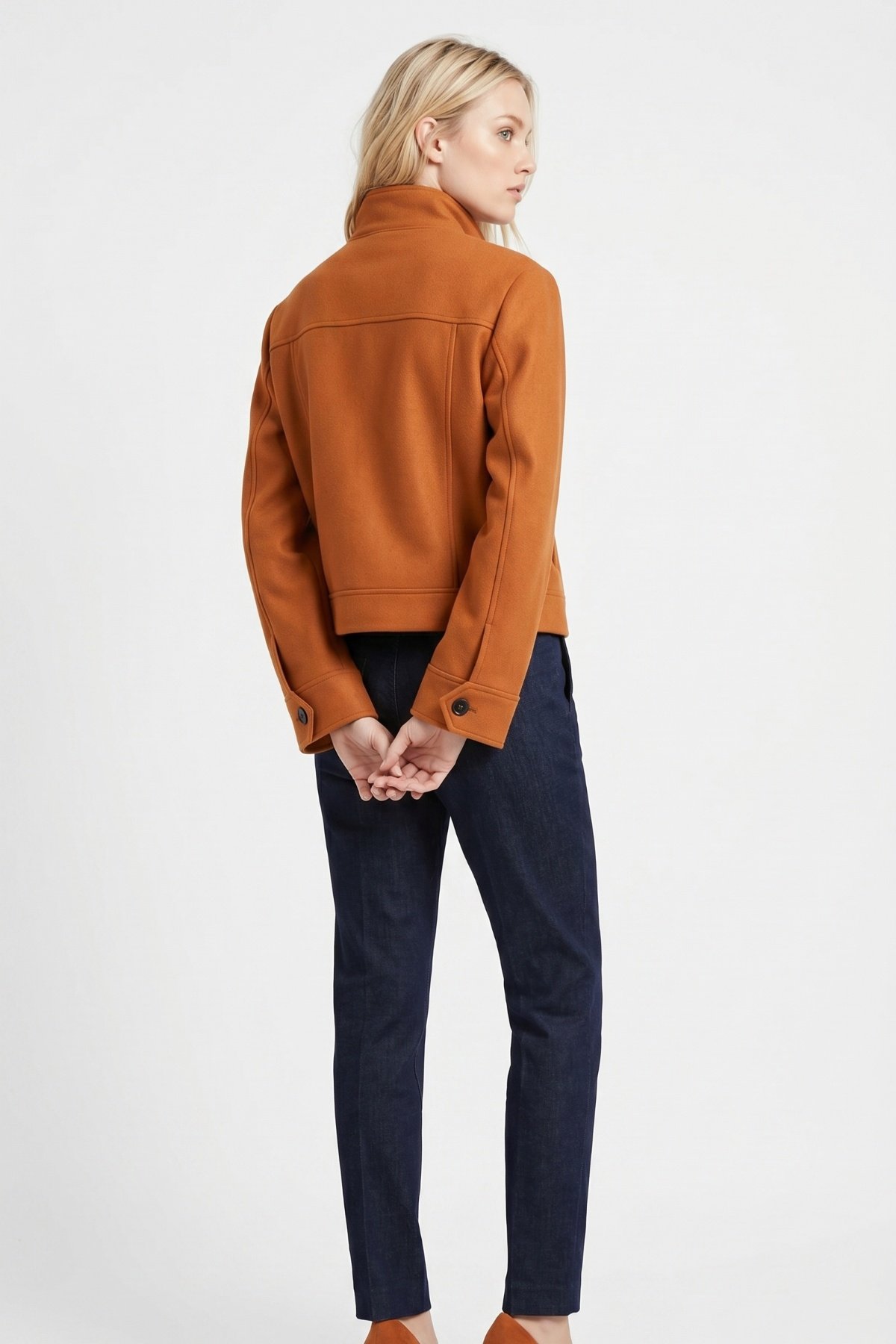 CHAQUETA CORTA DE PAÑO - Image 8